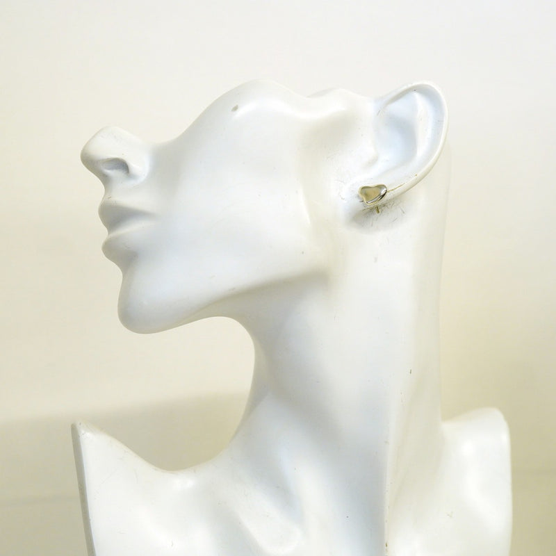 【6jfb0800】ティファニー ピアス フルハート シルバー925【中古】レディース