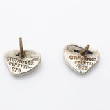 【6jfb0800】ティファニー ピアス フルハート シルバー925【中古】レディース