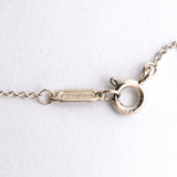 【6jfb0805】ティファニー ネックレス リターントゥハート シルバー925 ブルー【中古】レディース