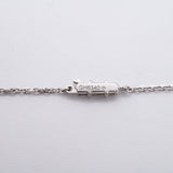 【6jfb0806】カルティエ ネックレス Cハート K18WG ホワイトゴールド【中古】レディース