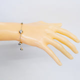 【6jfb0808-k】ティファニー ブレスレット ナゲット/5P シルバー925【中古】レディース