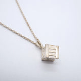 【6jfb0811-k】ティファニー ネックレス アトラス キューブ シルバー925【中古】レディース