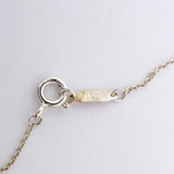 【6jfb0814-k】ティファニー ネックレス ダブルリターントゥハート シルバー925 ブルー【中古】レディース