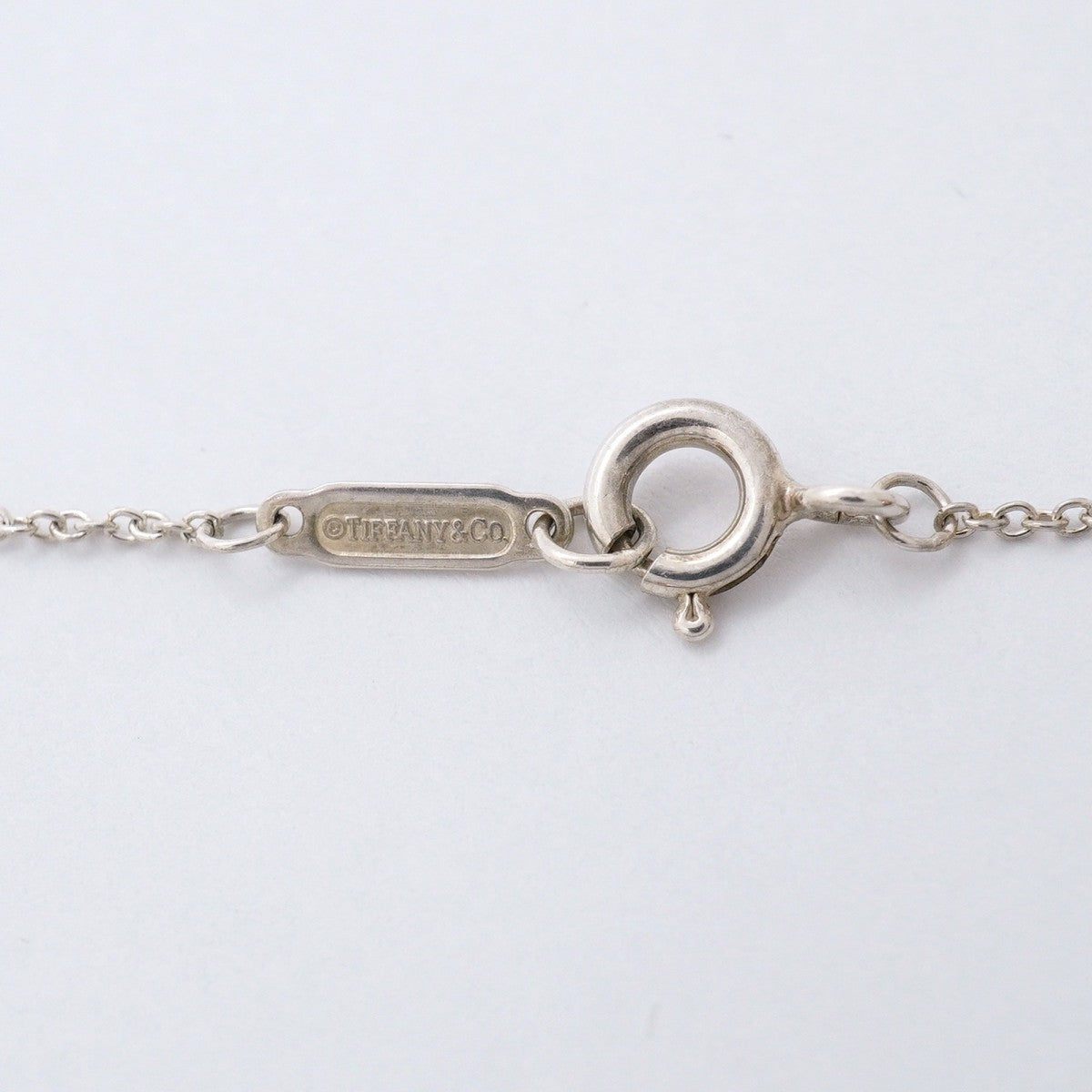 【6jfb0816-k】ティファニー ネックレス ダブルリターントゥハート シルバー925 ピンク【中古】レディース