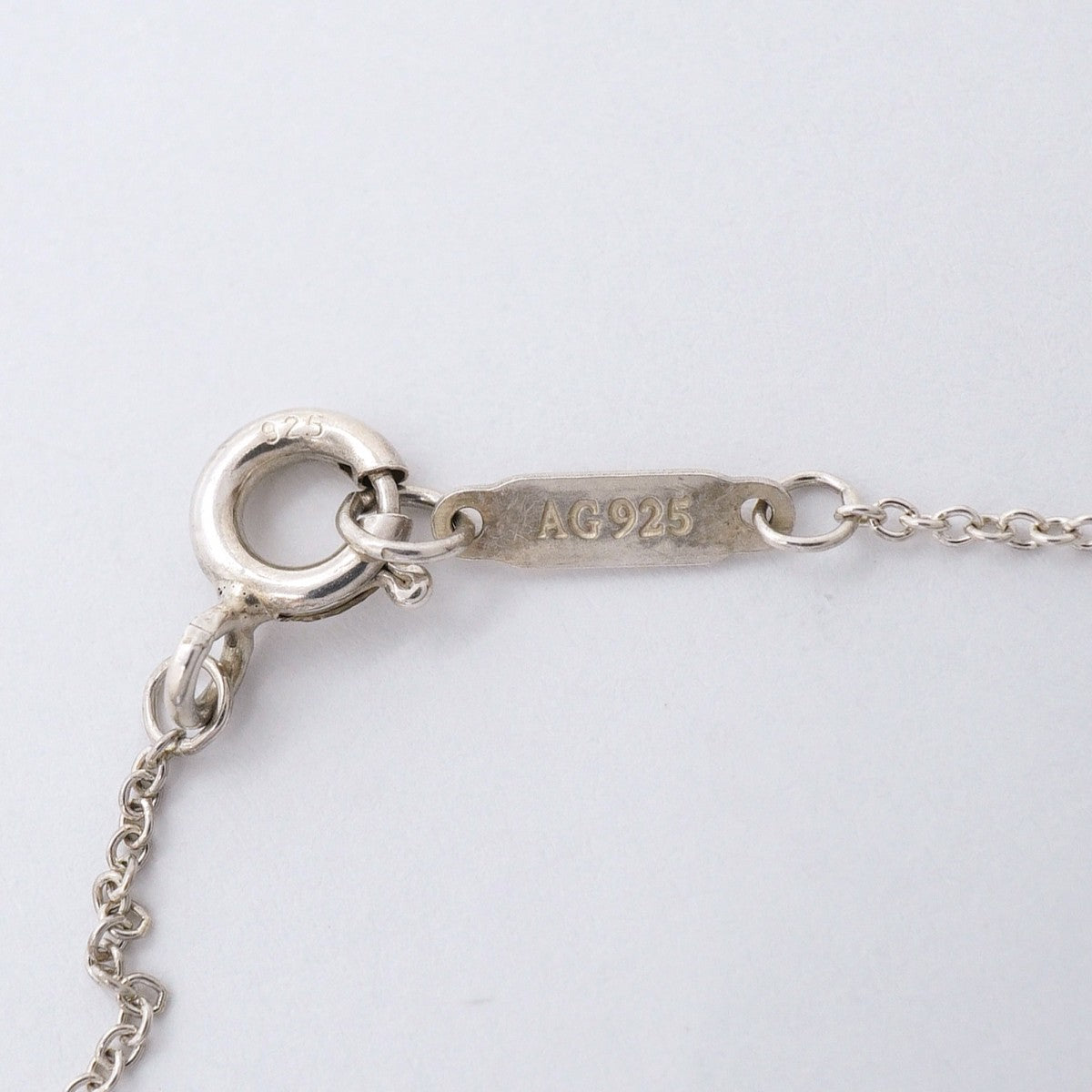 【6jfb0816-k】ティファニー ネックレス ダブルリターントゥハート シルバー925 ピンク【中古】レディース
