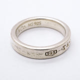 【6jfb0817-k】ティファニー リング ナロー シルバー925 9号【中古】レディース