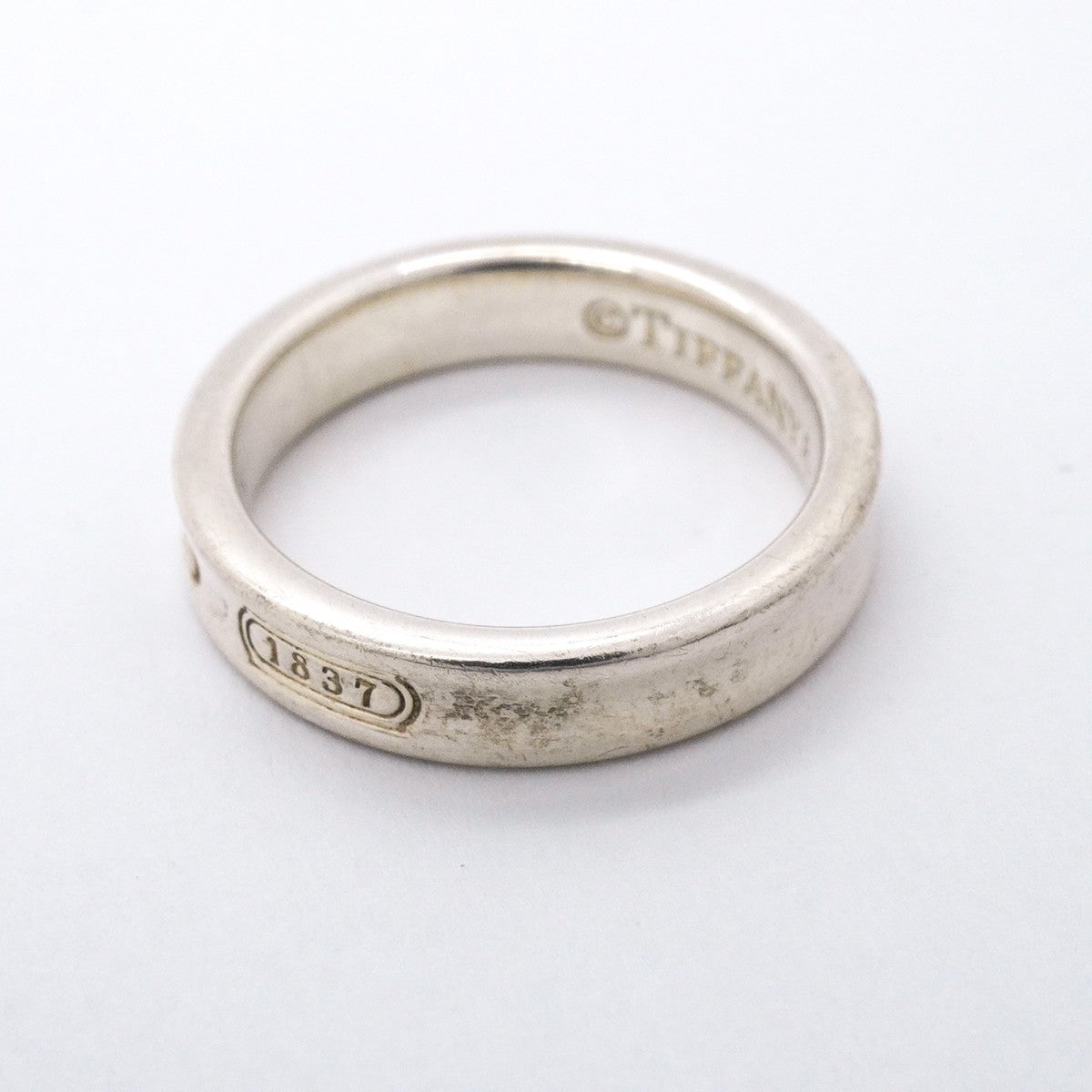 【6jfb0817-k】ティファニー リング ナロー シルバー925 9号【中古】レディース