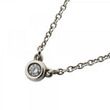 【6jfb0824-k】ティファニー ネックレス バイザヤード 1PD シルバー925 ダイヤモンド【中古】レディース