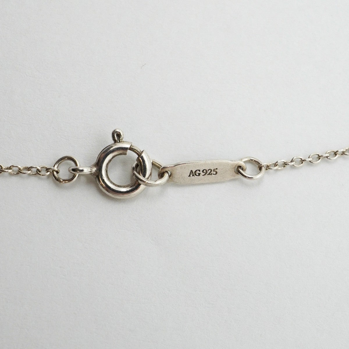 【6jfb0826-k】ティファニー ネックレス ハートキー シルバー925【中古】レディース