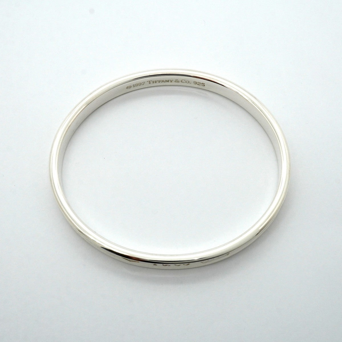 【6jfb0830-k】ティファニー バングル 1837/ナロー シルバー925【中古】メンズ レディース ユニセックス