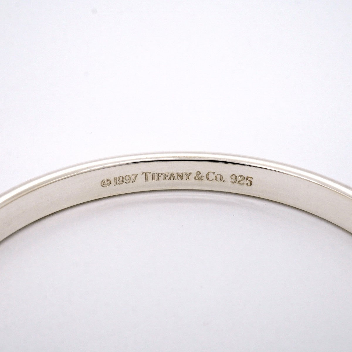 【6jfb0830-k】ティファニー バングル 1837/ナロー シルバー925【中古】メンズ レディース ユニセックス