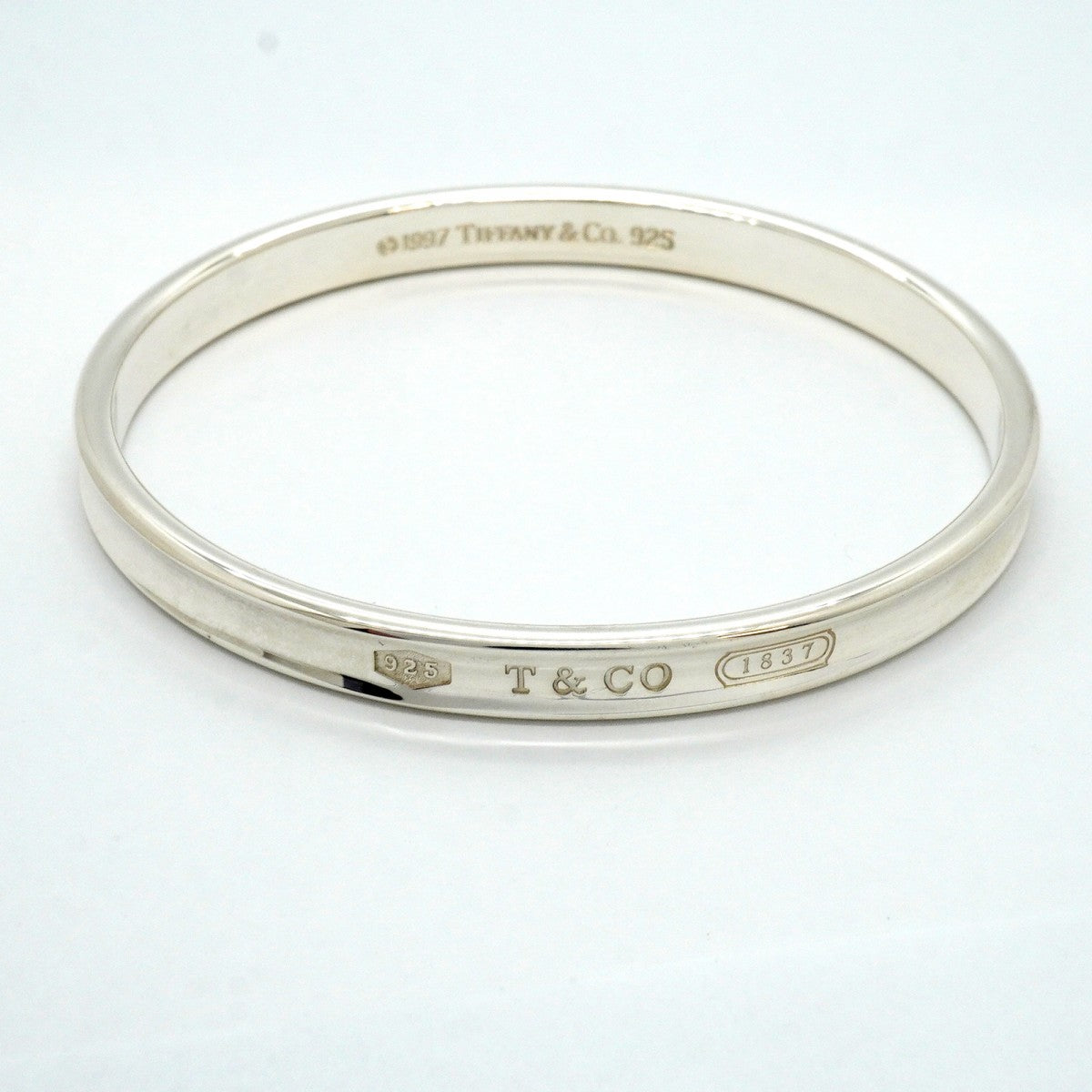 【6jfb0830-k】ティファニー バングル 1837/ナロー シルバー925【中古】メンズ レディース ユニセックス