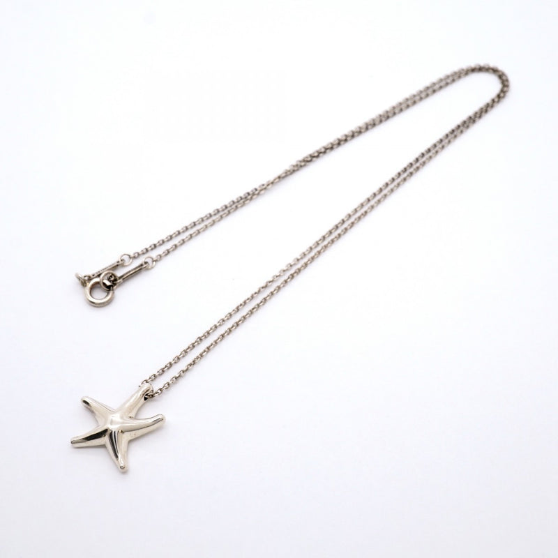 【6jfb0832-k】ティファニー ネックレス スターフィッシュ シルバー925【中古】レディース