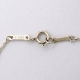 【6jfb0834-k】ティファニー ネックレス オープンハート シルバー925【中古】レディース