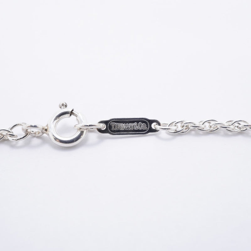 【6jfb0840-k】ティファニー ネックレス ツイストハート K18YG イエローゴールド シルバー925【中古】レディース