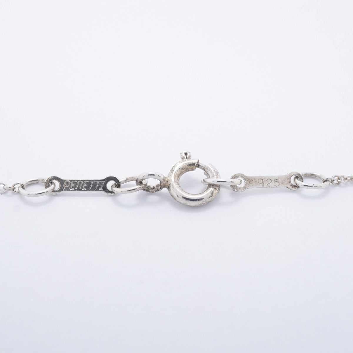 【6jfb0842-k】ティファニー ネックレス オープンハート シルバー925【中古】レディース
