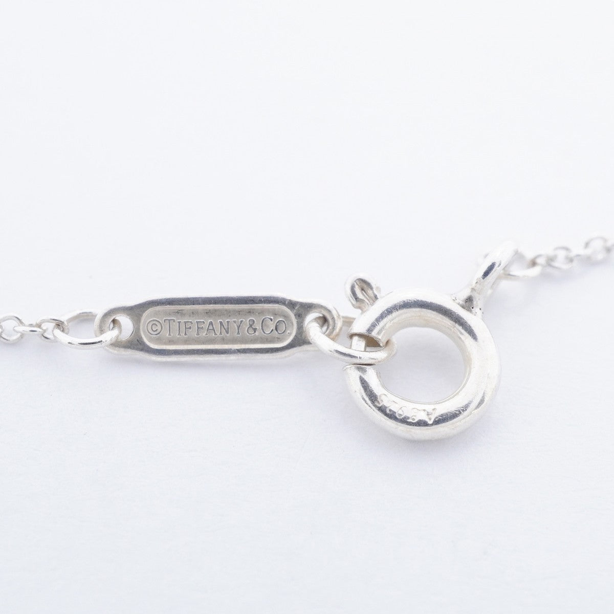 【6jfb0846-k】ティファニー ネックレス 1837/サークル シルバー925【中古】レディース