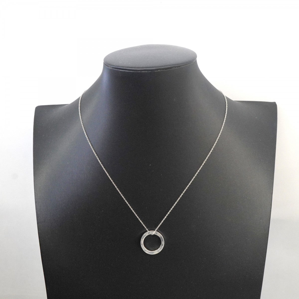 【6jfb0846-k】ティファニー ネックレス 1837/サークル シルバー925【中古】レディース