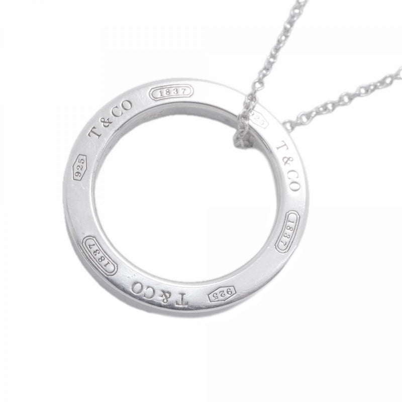 【6jfb0846-k】ティファニー ネックレス 1837/サークル シルバー925【中古】レディース