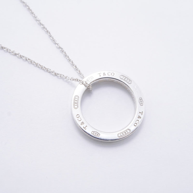【6jfb0846-k】ティファニー ネックレス 1837/サークル シルバー925【中古】レディース