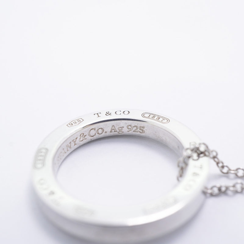 【6jfb0846-k】ティファニー ネックレス 1837/サークル シルバー925【中古】レディース