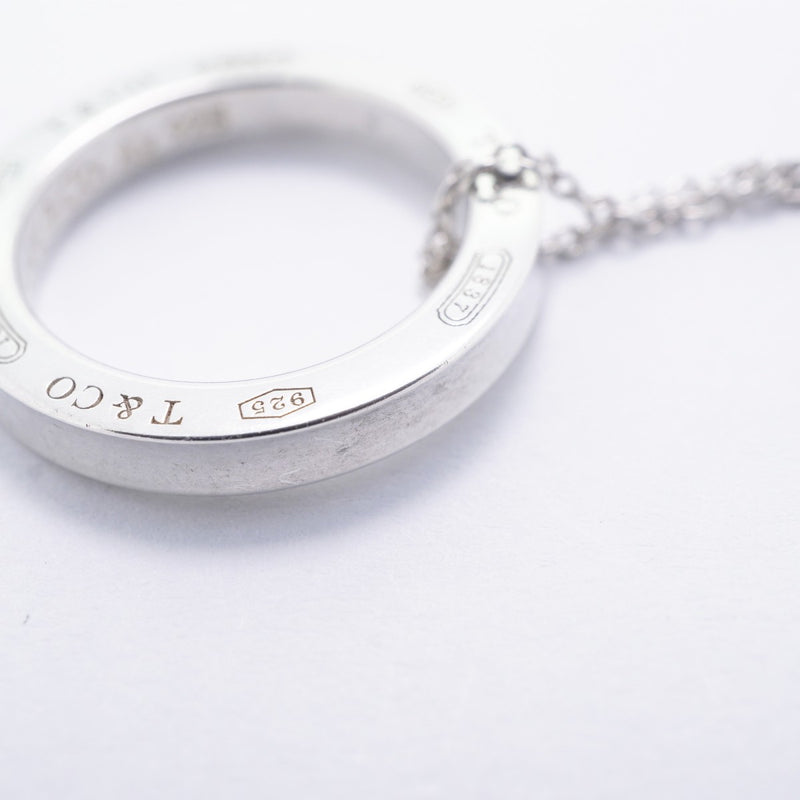 【6jfb0846-k】ティファニー ネックレス 1837/サークル シルバー925【中古】レディース