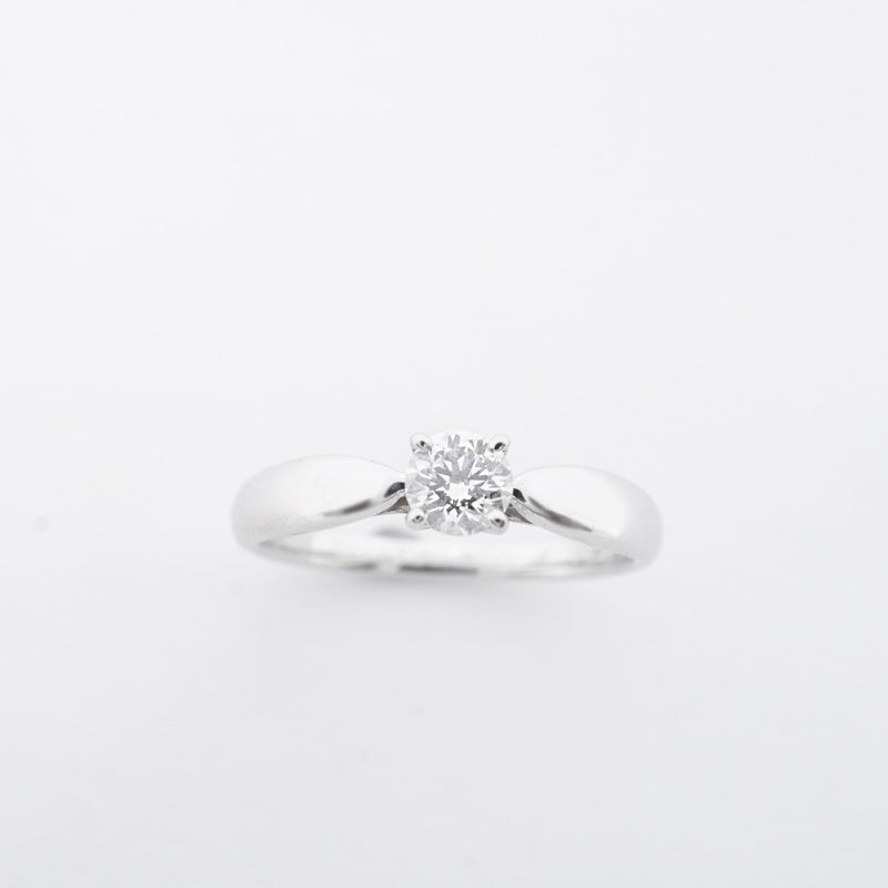 【6jfb0847】ティファニー リング ハーモニー 1PD Pt950 プラチナ ダイヤモンド 0.23ct 7.5号【中古】レディース