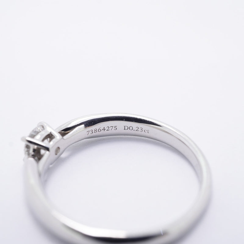 【6jfb0847】ティファニー リング ハーモニー 1PD Pt950 プラチナ ダイヤモンド 0.23ct 7.5号【中古】レディース