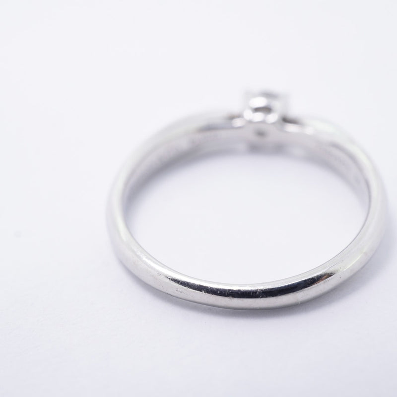 【6jfb0847】ティファニー リング ハーモニー 1PD Pt950 プラチナ ダイヤモンド 0.23ct 7.5号【中古】レディース