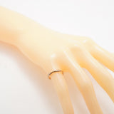 【6jfb0848】シャネル リング カメリア K18PG ピンクゴールド ダイヤモンド ＃46【中古】レディース