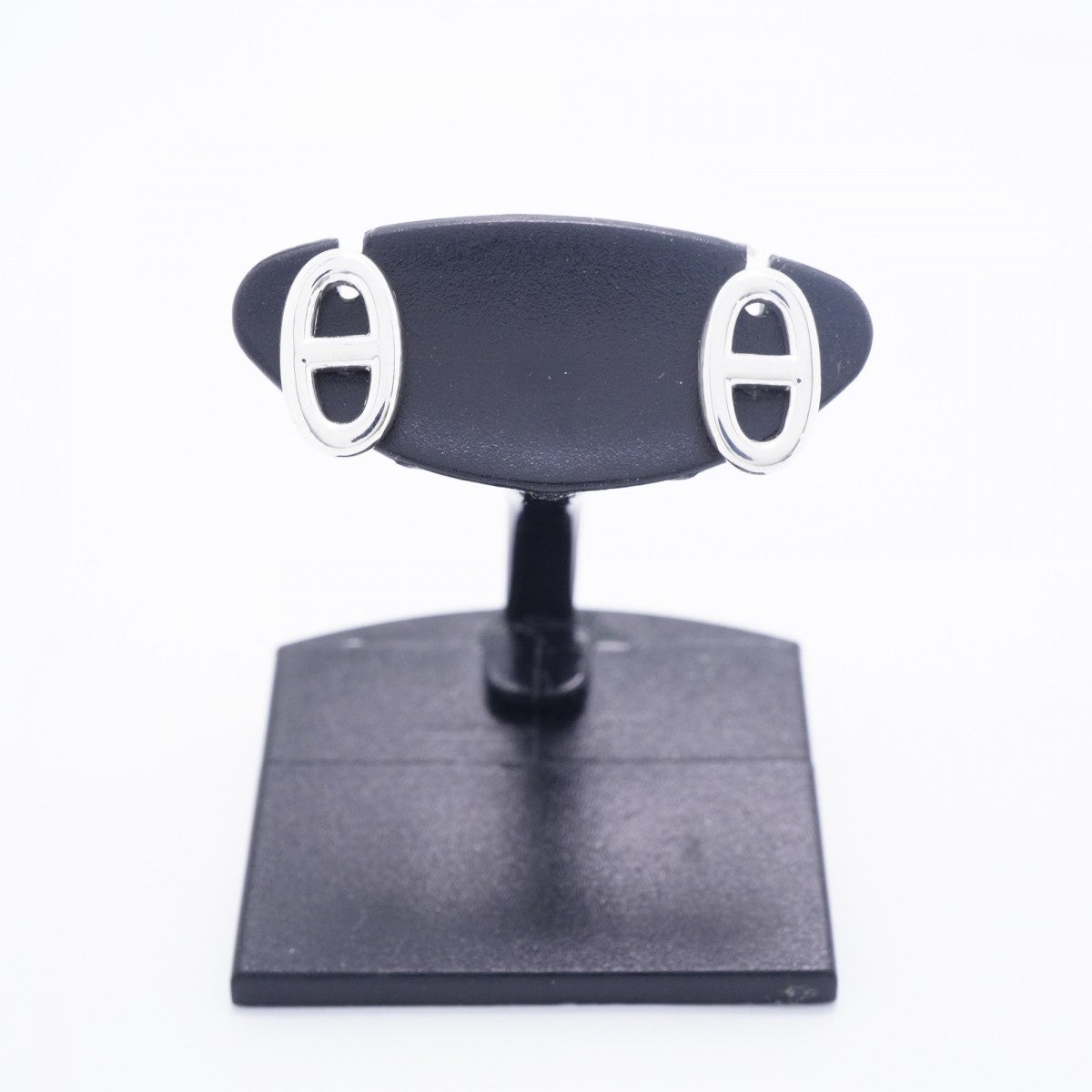 【6jfb0851】エルメス ピアス シェーヌダンクル TPM シルバー925【中古】レディース