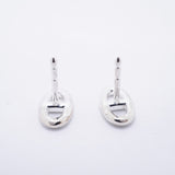 【6jfb0851】エルメス ピアス シェーヌダンクル TPM シルバー925【中古】レディース