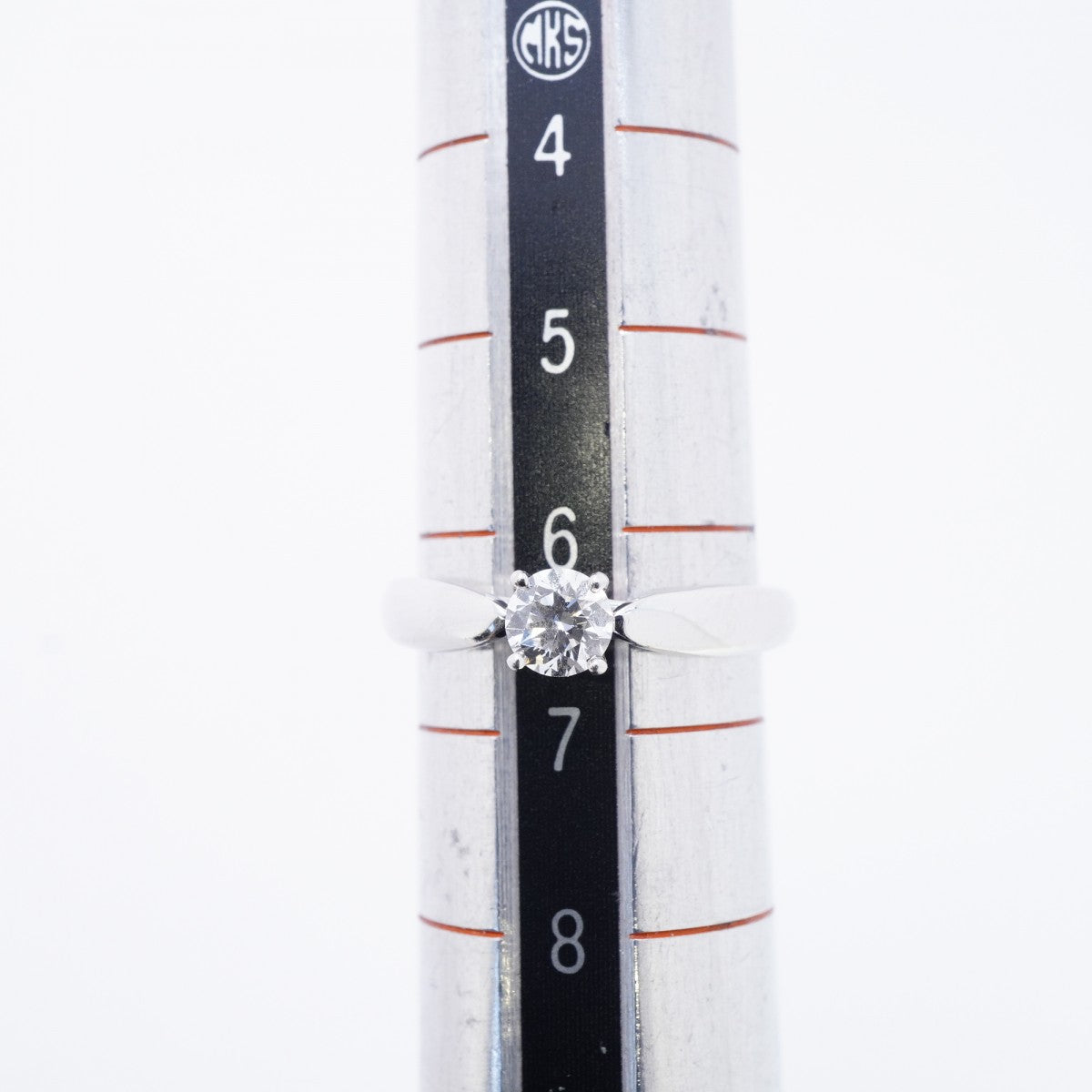 【6jfb0857】ティファニー リング ハーモニー 1PD Pt950 プラチナ ダイヤモンド 0.27ct 6.5号【中古】レディース