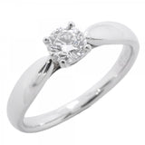 【6jfb0857】ティファニー リング ハーモニー 1PD Pt950 プラチナ ダイヤモンド 0.27ct 6.5号【中古】レディース