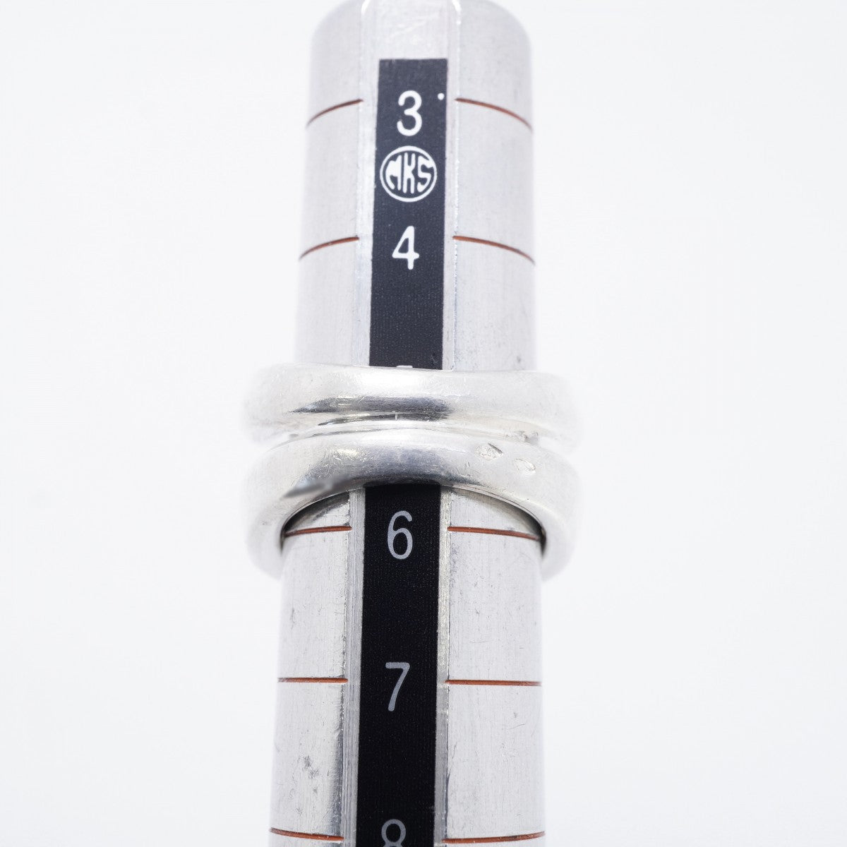 【6jfb0858】エルメス リング ヒストリー K18YG イエローゴールド シルバー925 ＃47【中古】レディース
