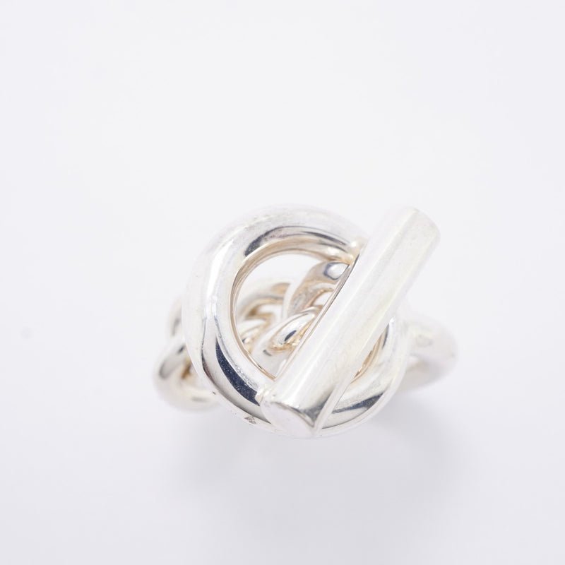【6jfb0859】エルメス リング クロワゼット シルバー925 ＃52【中古】レディース