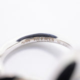 【6jfb0859】エルメス リング クロワゼット シルバー925 ＃52【中古】レディース