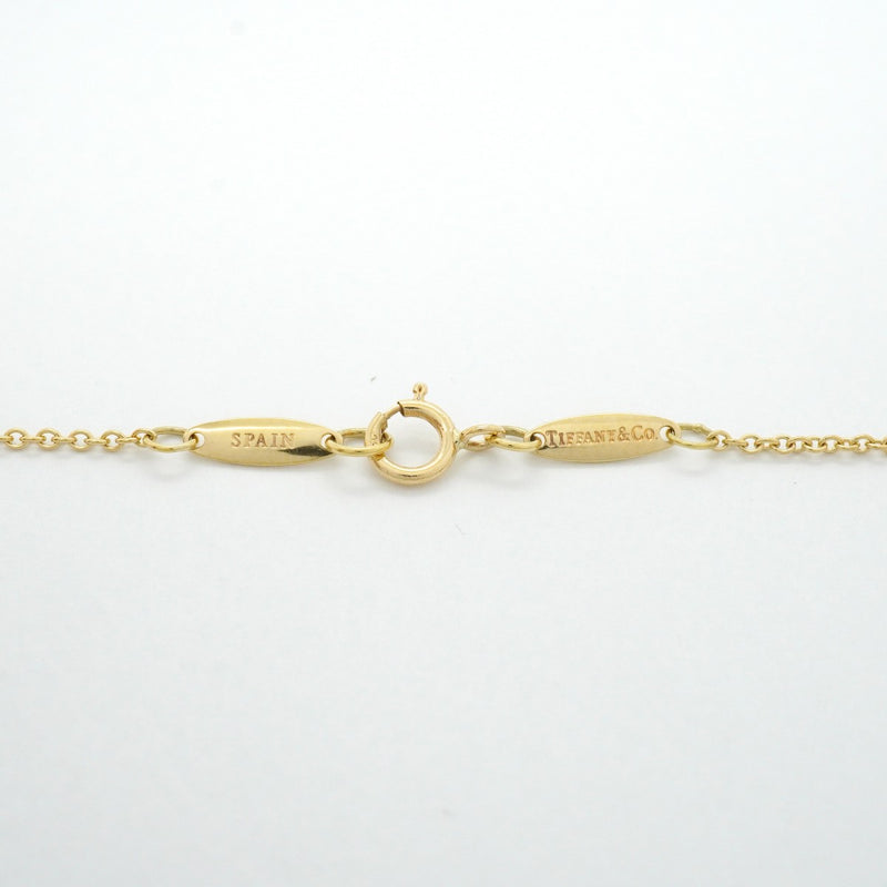 【6jfb0862】ティファニー ネックレス ビーン K18YG イエローゴールド【中古】レディース