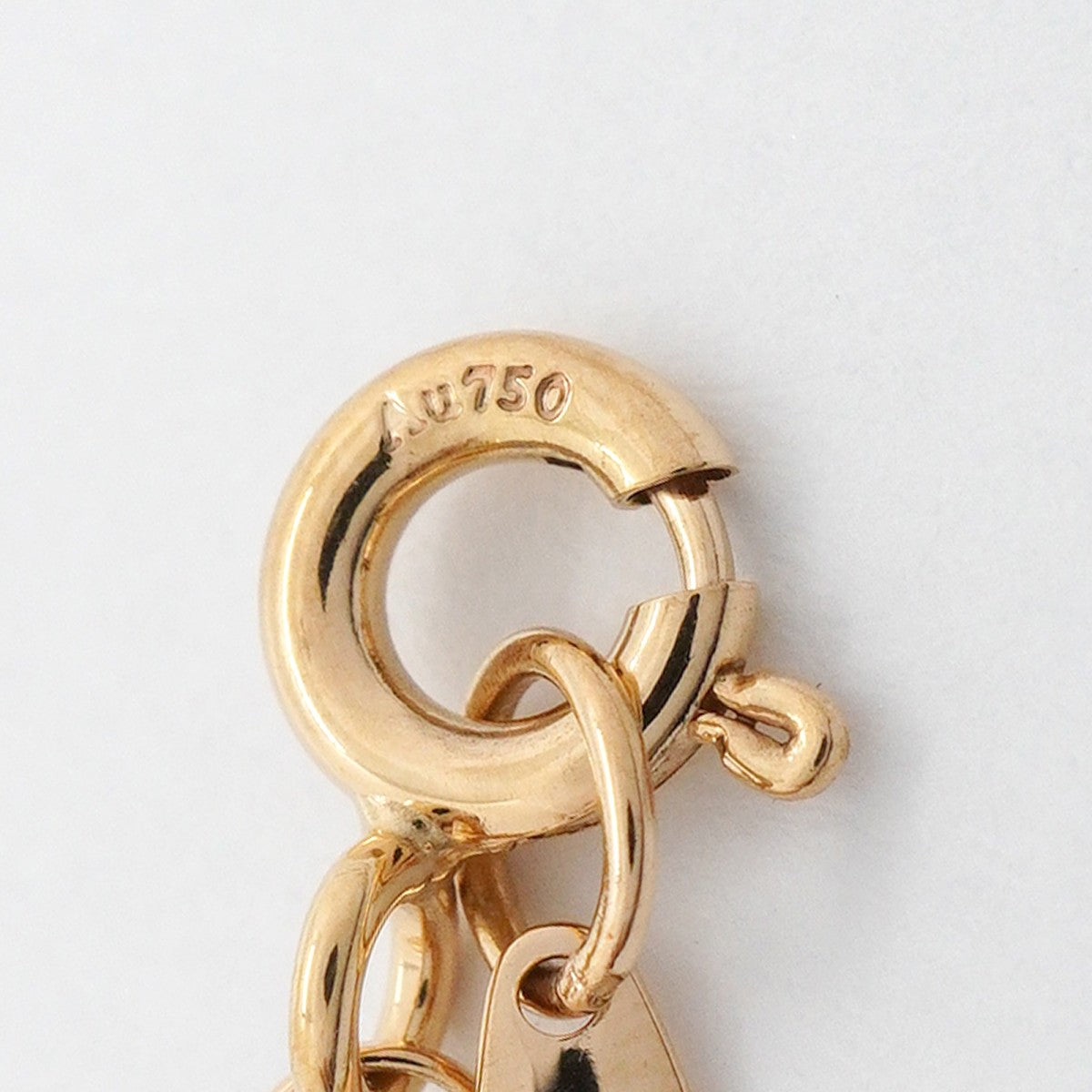 【6jfb0864】ティファニー ネックレス バイザヤード 1PD K18PG ピンクゴールド ダイヤモンド 0.17ct【中古】レディース