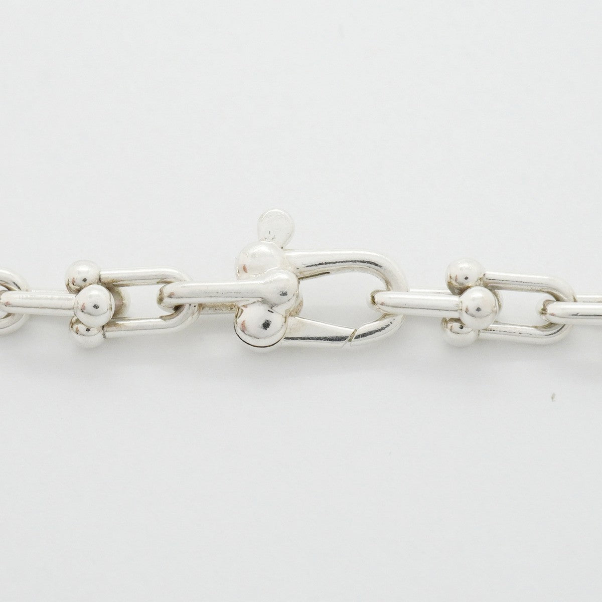 【6jfb0865】ティファニー ブレスレット ハードウェア/マイクロリンク シルバー925【中古】レディース