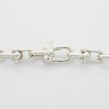 【6jfb0865】ティファニー ブレスレット ハードウェア/マイクロリンク シルバー925【中古】レディース