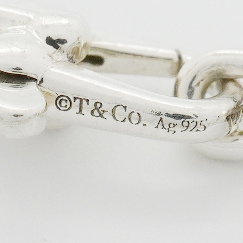 【6jfb0865】ティファニー ブレスレット ハードウェア/マイクロリンク シルバー925【中古】レディース