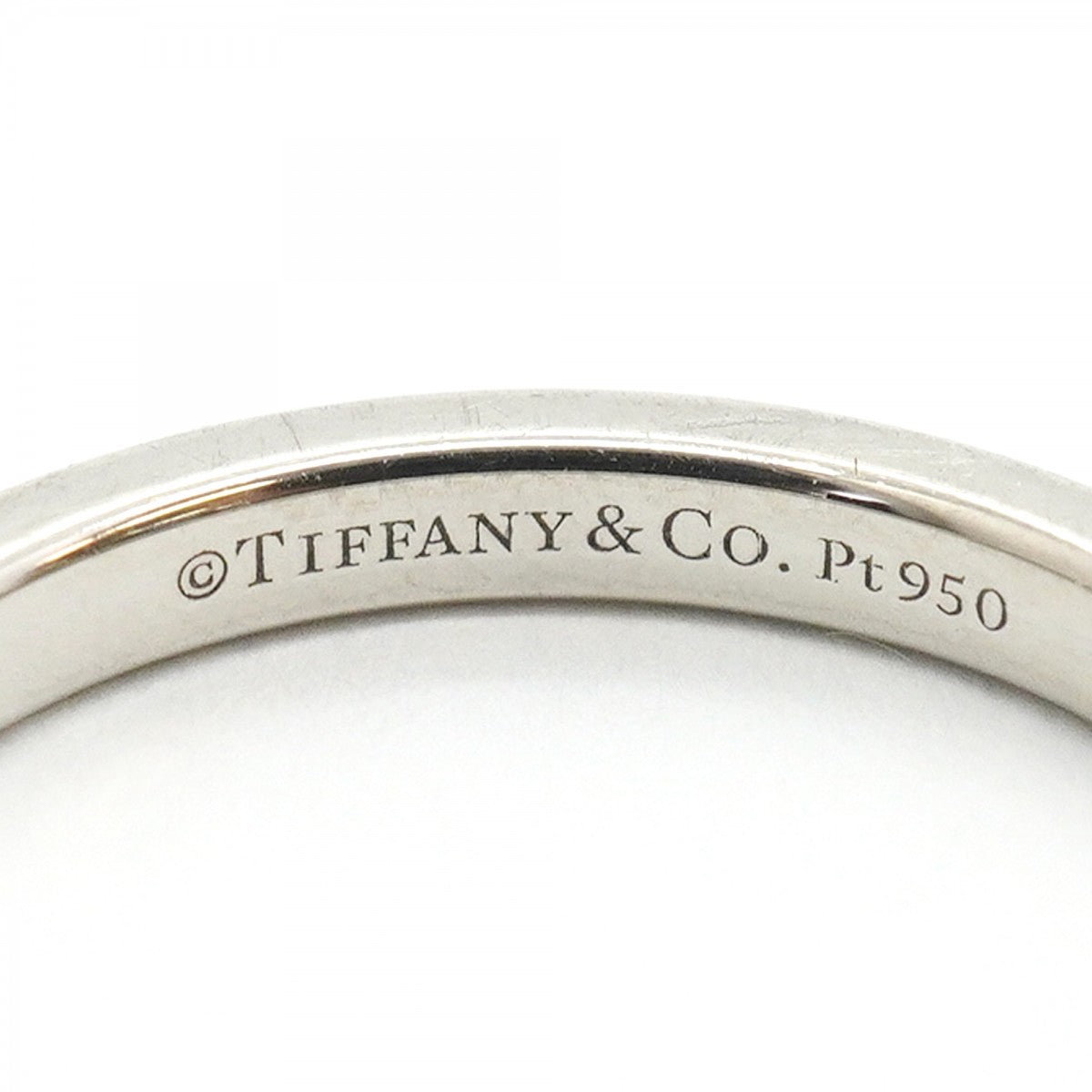 【6jfb0866】ティファニー リング フォーエバー 3PD Pt950 プラチナ ダイヤモンド 5.5号【中古】レディース