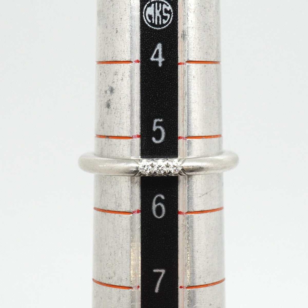 【6jfb0866】ティファニー リング フォーエバー 3PD Pt950 プラチナ ダイヤモンド 5.5号【中古】レディース
