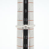 【6jfb0874】カルティエ リング ソリテール 1PD Pt950 プラチナ ダイヤモンド 0.24ct ＃51【中古】レディース