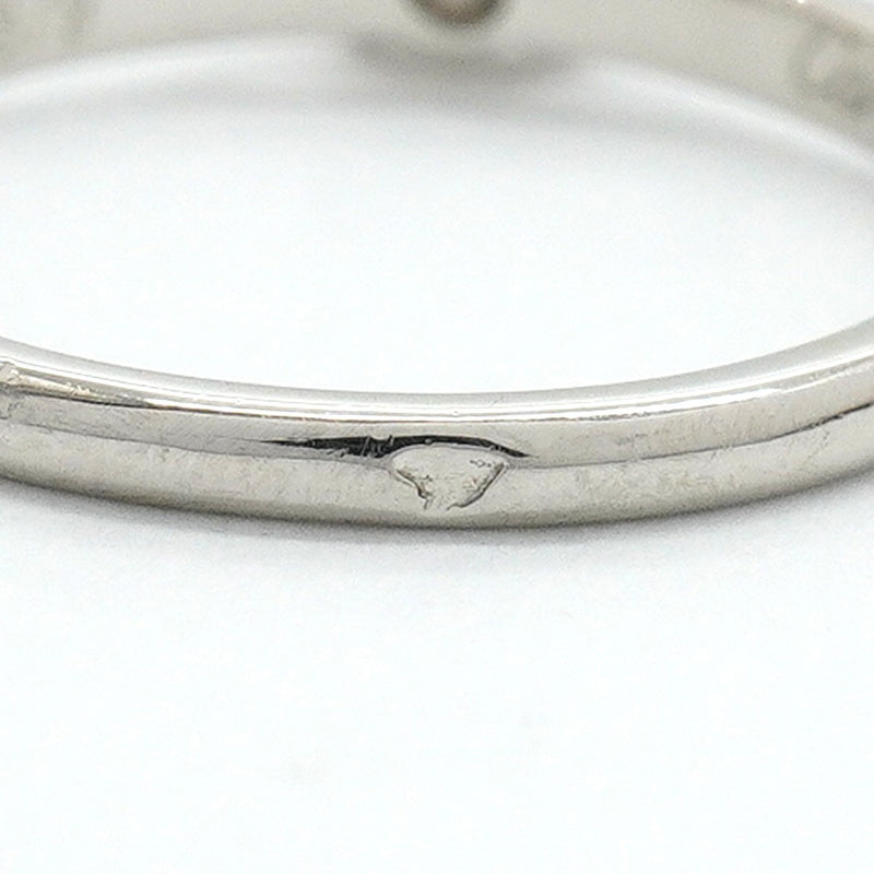 【6jfb0874】カルティエ リング ソリテール 1PD Pt950 プラチナ ダイヤモンド 0.24ct ＃51【中古】レディース