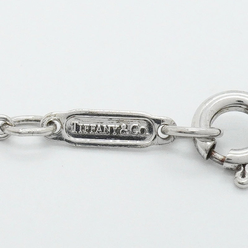 【6jfb0877-k】ティファニー ネックレス シグネチャークロス K18YG イエローゴールド シルバー925【中古】レディース
