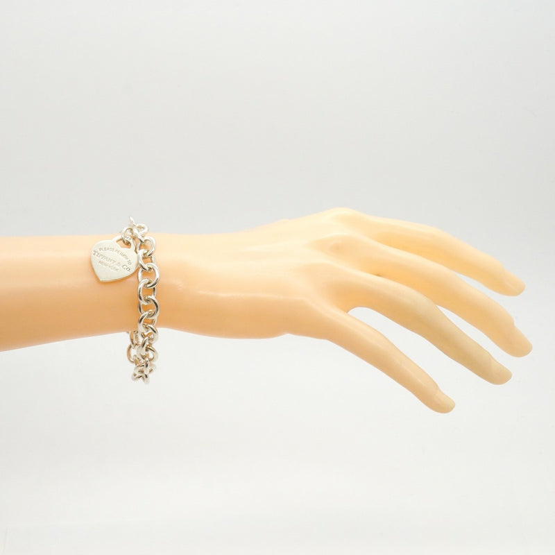 【6jfb0881-k】ティファニー ブレスレット リターントゥハート シルバー925【中古】レディース
