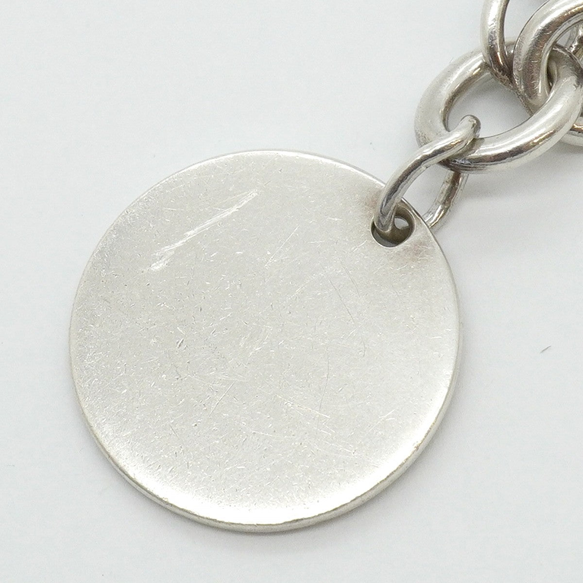 【6jfb0882-k】ティファニー ブレスレット リターントゥ 丸型 サークル シルバー925【中古】レディース