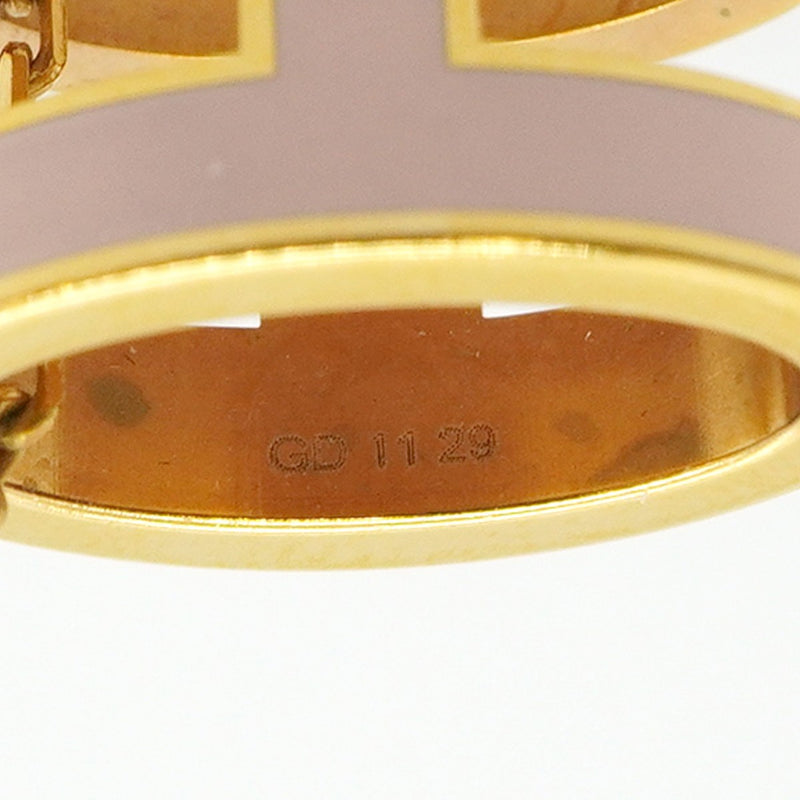 【6jfb0884-k】エルメス ネックレス ポップアッシュ GPメッキ ゴールド ピンク【中古】レディース